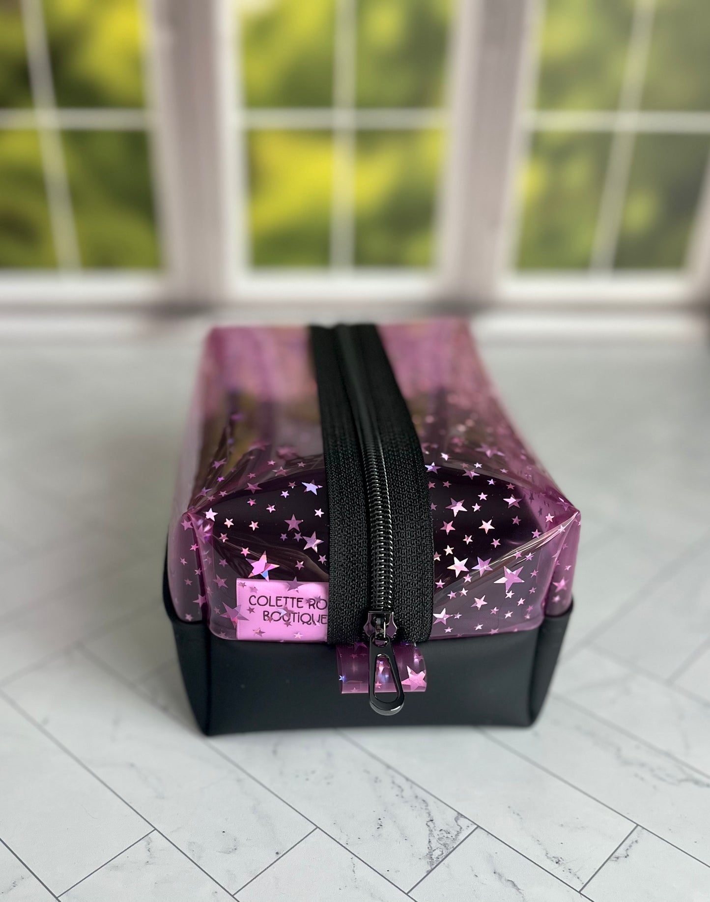Clear Boxy Bag