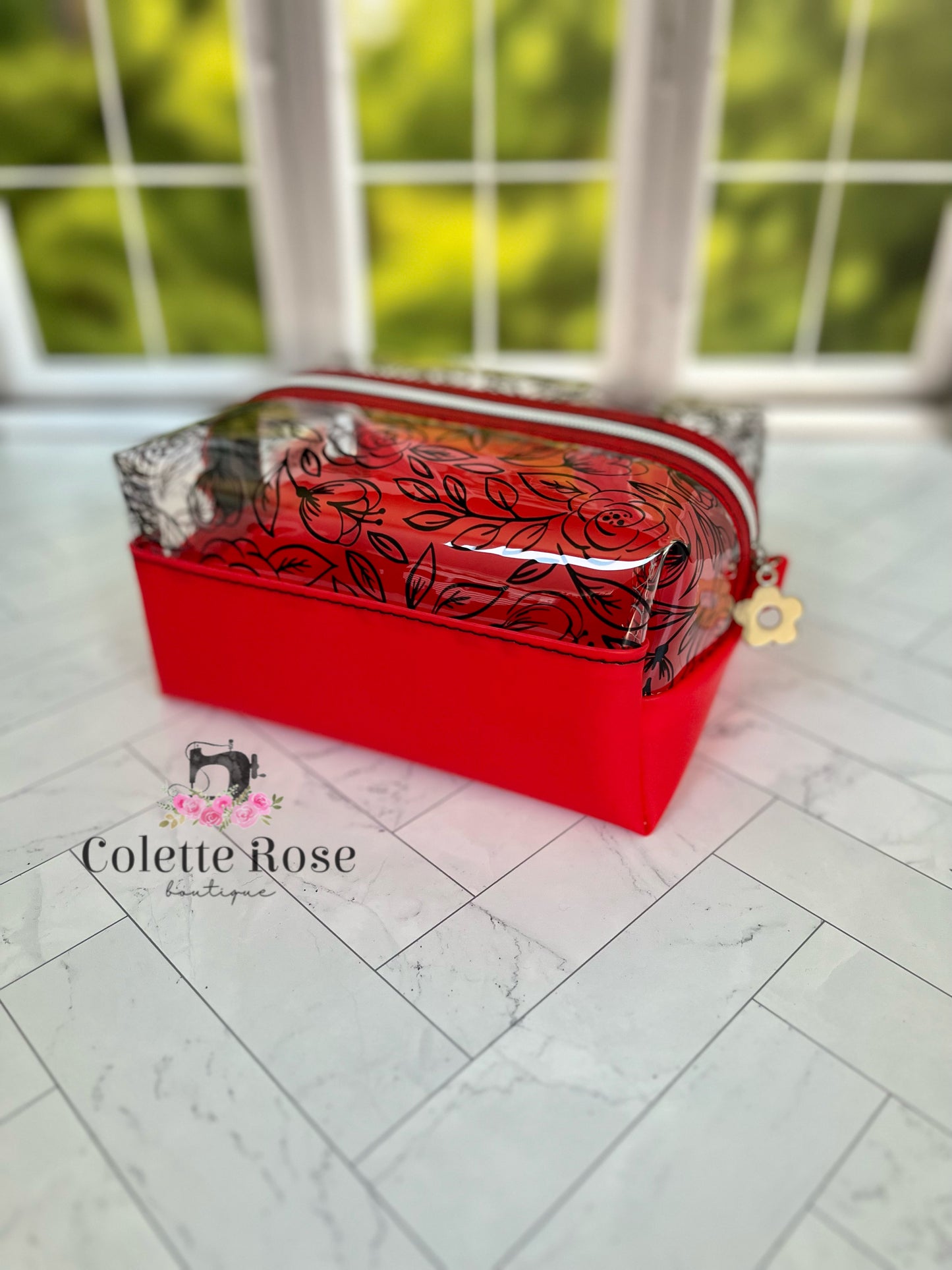 Clear Boxy Bag