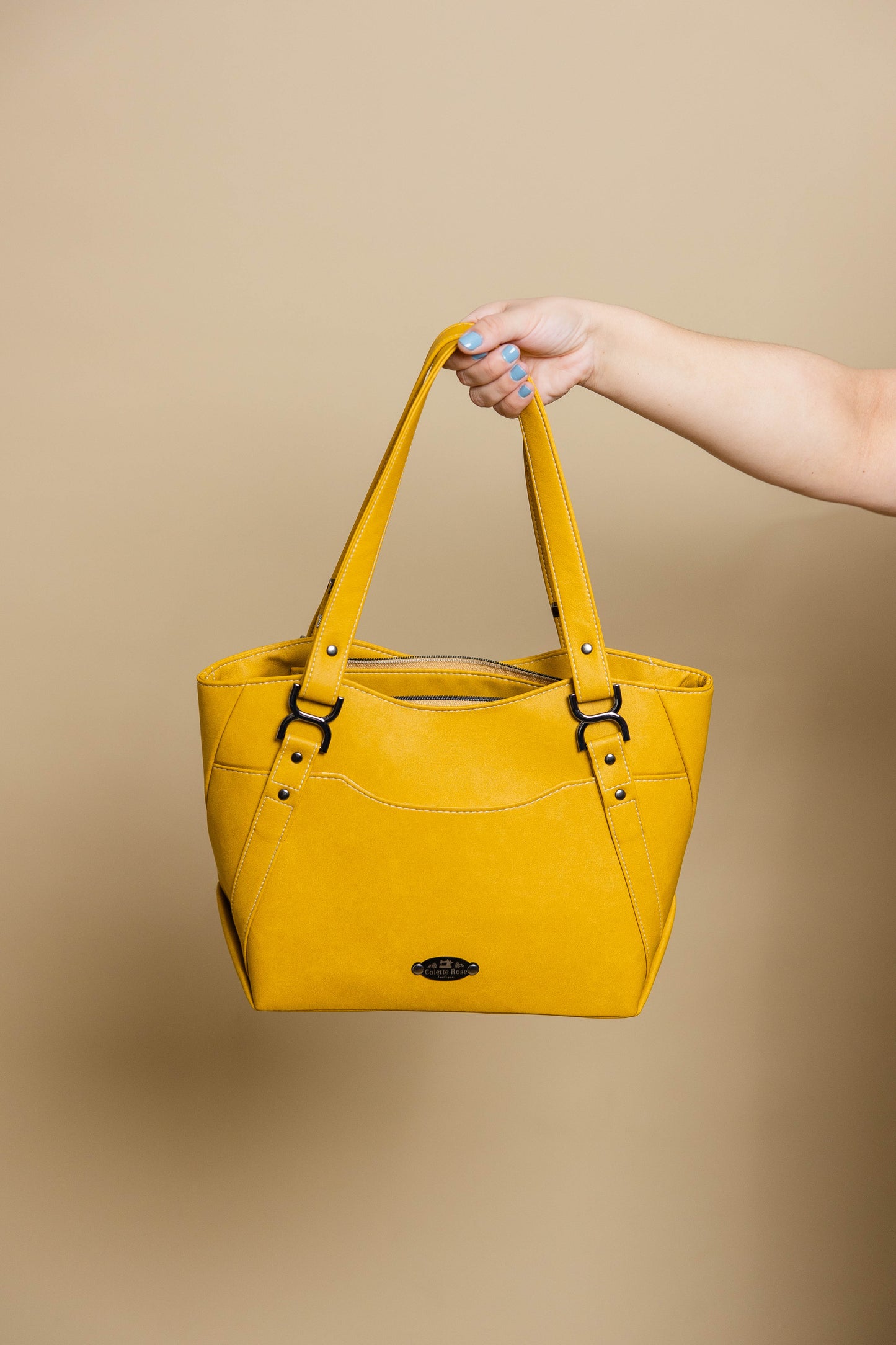 Mustard shoulder bag