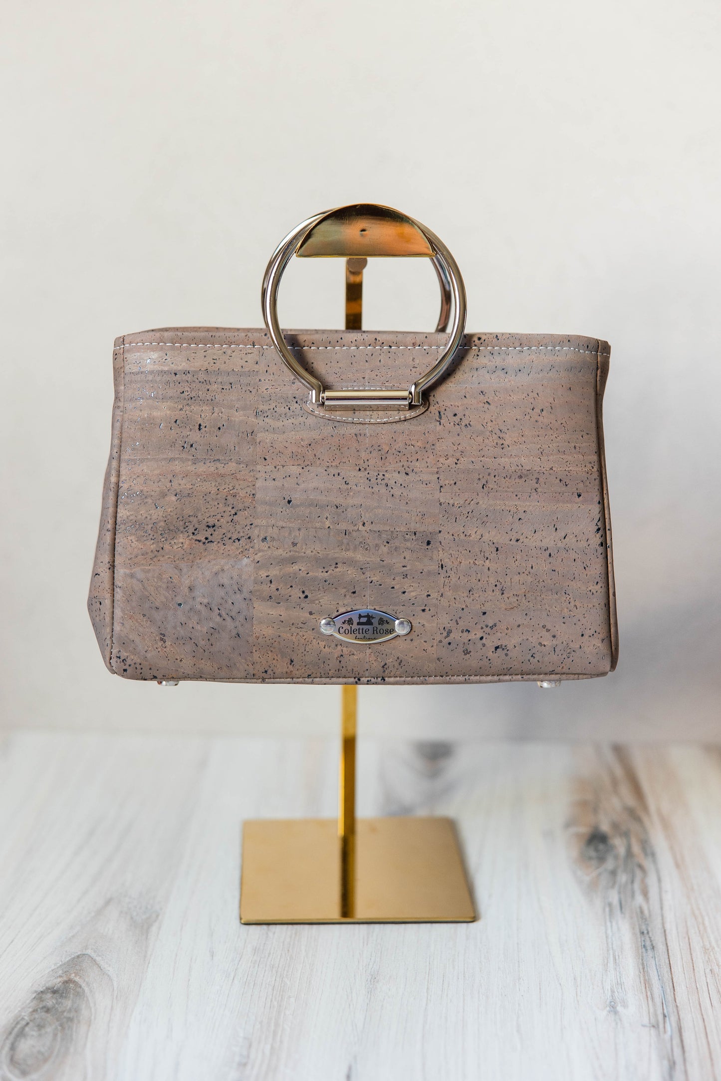 Slate Cork handbag