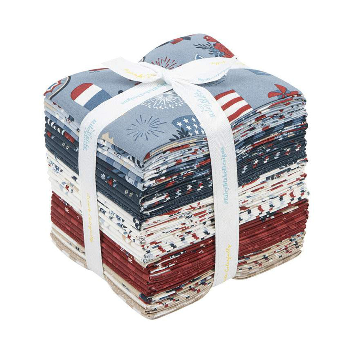 Red, White and True Fat Quarter Bundle