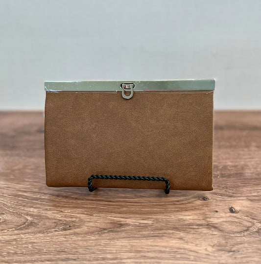 Brown vinyl wallet